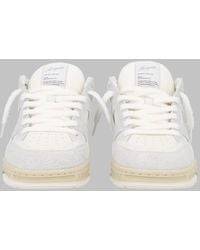 Axel Arigato - Sneakers Area Lo Leather Polyester Trainers - Lyst