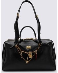 Dolce & Gabbana - Black Leather Vittoria Shoulder Bag - Lyst