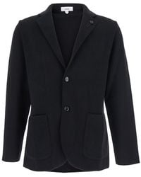Lardini - Jacket With Classic Lapels And Button Fastening - Lyst