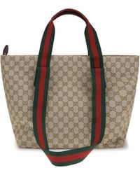 Gucci - Small Gg Motif Tote Bag - Lyst