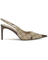 Gucci - Fabric High Heel Pumps - Lyst