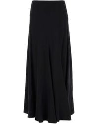 Chloé - Satin Skirt - Lyst