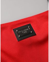 Dolce & Gabbana - Nylon Blend Cady Sleeveless Mini Dress Elastane - Lyst
