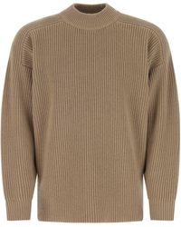 The Row - Cappuccino Wool Ble - Lyst
