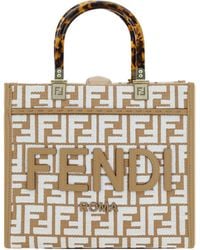Fendi - Chic Sunshine Jacquard Handbag - Lyst