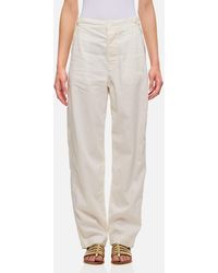 Casey Casey - Jude Femme Cotton And Linen Pants - Lyst