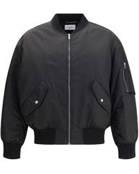 Saint Laurent - Bomber Boule Oversiz - Lyst