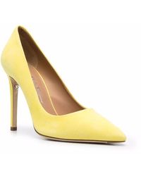 Ferragamo - 105Mm Pointed-Toe Pumps - Lyst