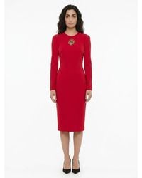 Dolce & Gabbana - Acetate Casual Dress - Lyst