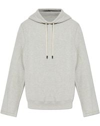 Lanvin - Sweatshirt With Embroidered Logo - Lyst