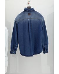 Dior - Denim Jacket Laser Print Cotton - Lyst