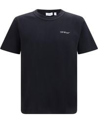 Off-White c/o Virgil Abloh - Small Bookish T-Shirt Cotton T-Shirts - Lyst