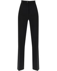 Dolce & Gabbana - Milano Stitch Flared Pants - Lyst