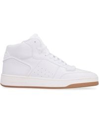 Saint Laurent - Mid-Top Sneaker - Lyst