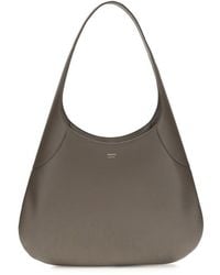 KHAITE - Calf Leather Bos Taurus Handbag Bag - Lyst