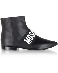 moschino booties