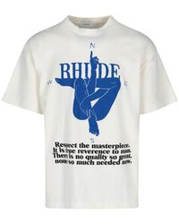 Rhude Short sleeve t-shirts for Men - Up to 60% off | Lyst