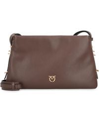 Pinko - Crossbody Bag One, Two, Three Leather Calf Shoulder - Lyst