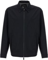 Herno - Solid Shirt Collar Jacket - Lyst