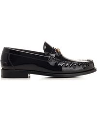 Versace - Patent Leather Loafer - Lyst