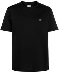 C.P. Company - Logo-patch Cotton T-shirt - Lyst