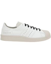 Y-3 - Two-Tone Leather Y-3 Superstar Sneakers - Lyst