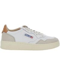 Autry - Low Top Sneakers Medalist Leather Trainers - Lyst