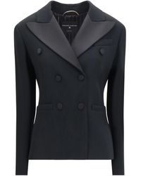 Ermanno Scervino - Double-Breasted Tuxedo Jacket Viscose; Acetate - Lyst