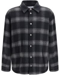Off-White c/o Virgil Abloh - Padded Flannel Jacket - Lyst