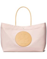 Tory Burch - Ella Twist Nylon Tote - Lyst