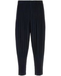 Homme Plissé Issey Miyake - Midnight Polyester Pant - Lyst
