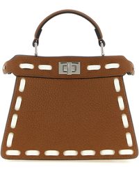 Fendi - Fendi Peekaboo Iseeu Top Handle Bag - Lyst