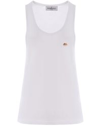 Fiorucci - Tank Top Angels Made Of Cotton - Lyst