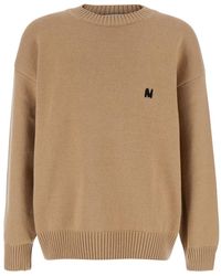 MSGM - Crew Neck Sweater - Lyst
