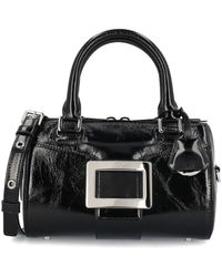 Roger Vivier - Belle Vivier Mini Bowling Bag - Lyst