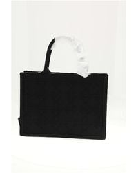 Dior - Medium Booktote Raffia Cannage Calf Leather (Bos Taurus) Shoulder Bags - Lyst
