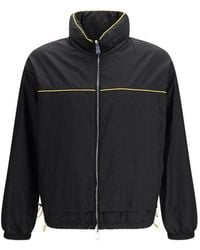 Fendi - Ff Jacquard Zipped Reversible Windbreaker - Lyst