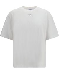 Off-White c/o Virgil Abloh - Chain Araldic Arrow T-Shirt Cotton T-Shirts - Lyst
