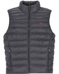 Polo Ralph Lauren - Quilted Vest With Logo - Lyst