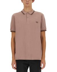 Fred Perry - Polo With Logo - Lyst