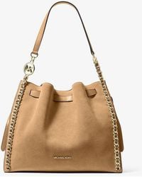 Michael Kors - Shoulder Bag Suede Bucket-Bags - Lyst