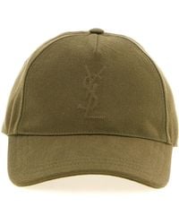 Saint Laurent - 'Cassandre' Cap - Lyst