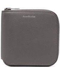Acne Studios - Leather Zipped Wallet - Lyst