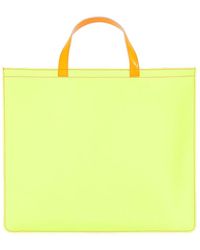 Comme des Garçons - Super Fluo Leather Mini Tote Handbag - Lyst