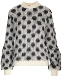 Marni - Brushed Mohair Sweater - Lyst