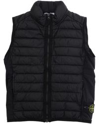 Stone Island - Hooded Down Jacket Polyamide Padded - Lyst