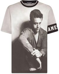 Dolce & Gabbana - James Dean T-shirt - Lyst