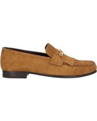 Celine - Triomphe Fringes Loafers - Lyst