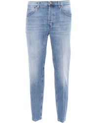 Dondup - Washed Effect Jeans - Lyst