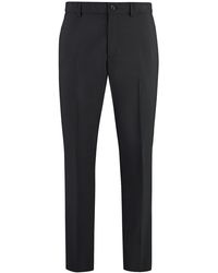 Department 5 - Wool Blend Trousers - Lyst